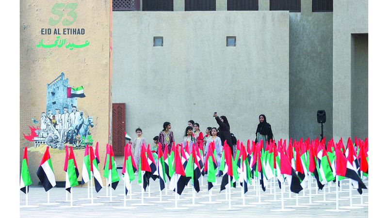 الامارات | فرحة الاحتفال بـ «عيد الاتحاد الـ 53» تعم أرجاء الإمارات