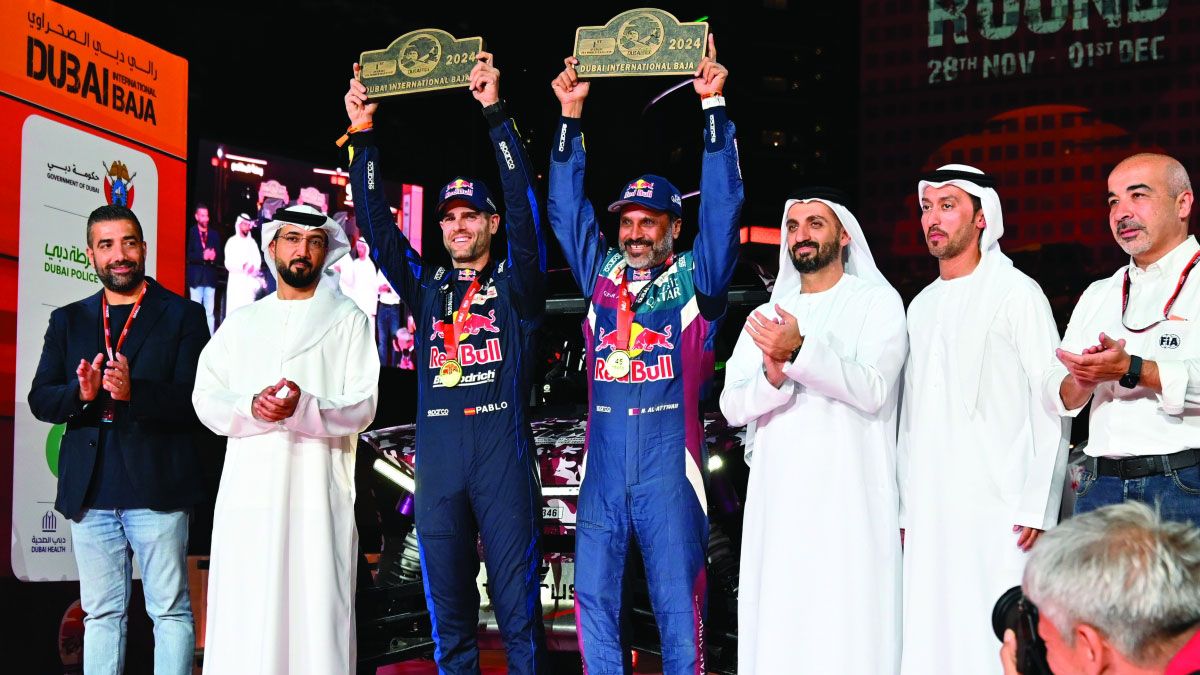 الامارات | رالي دبي يُعلن البلوشي «بطل العالم للدرّاجات النارية»