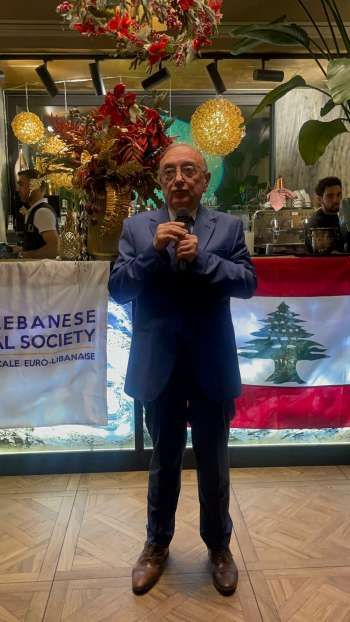 رئيس الجمعية الطبية اللبنانية الاوروبية خلال عشاء في بروكسيل: نسعى لتجميع الطاقات في خدمة لبنان
