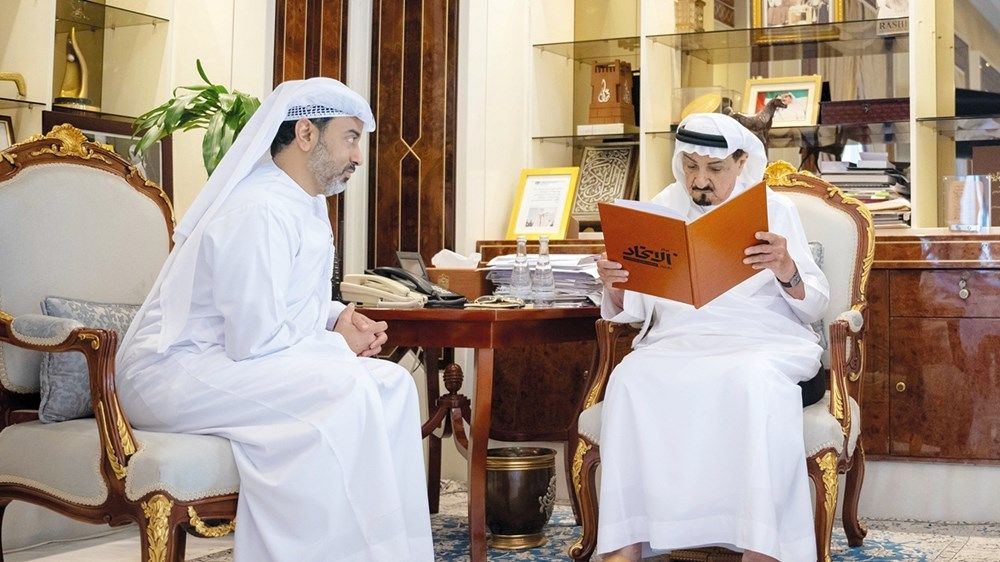 حاكم عجمان في حوار شامل لـ«مركز الاتحاد للأخبار»: محمد بن زايد يقدم صورة مشرقة لدولة الاتحاد القوية