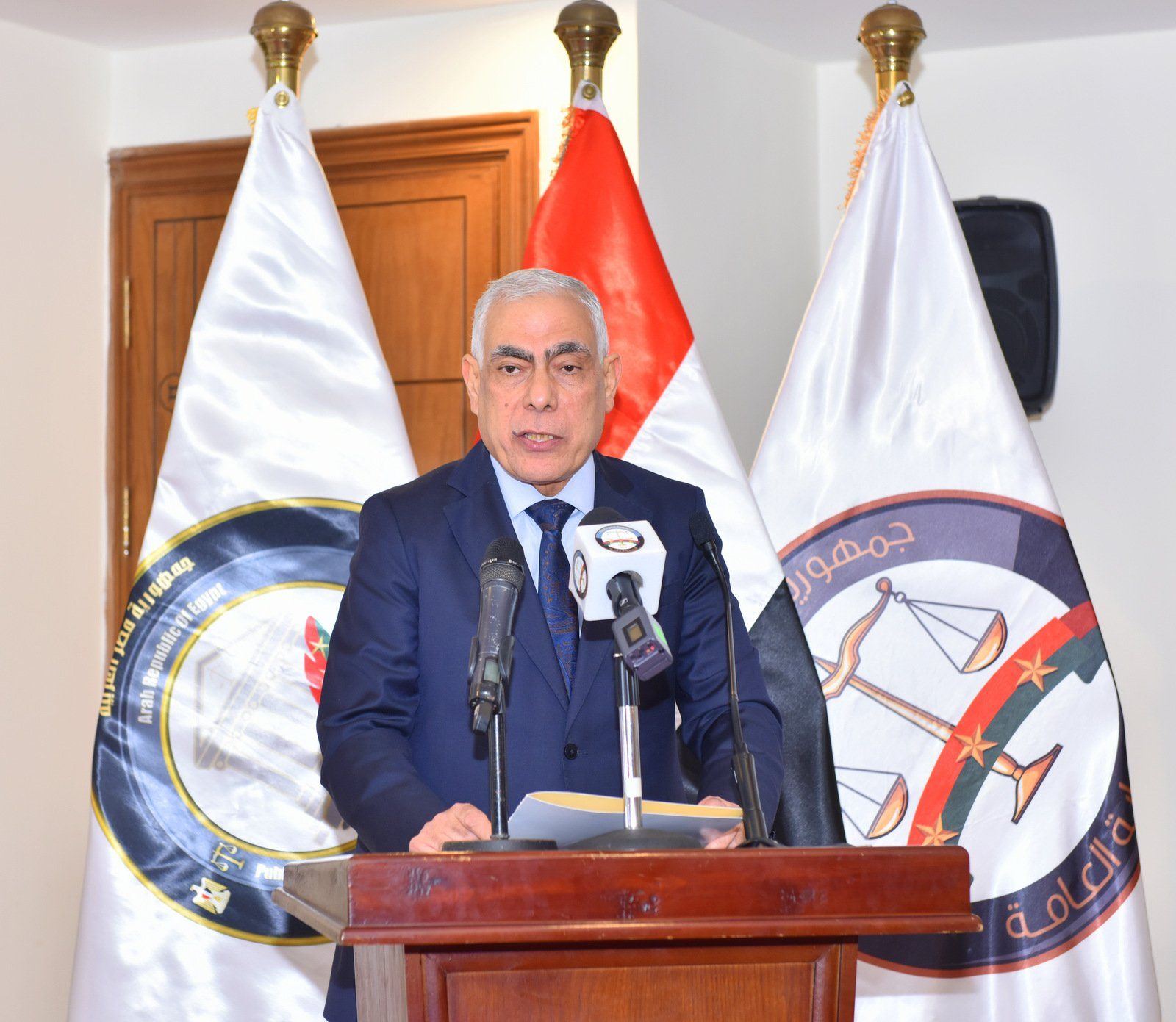 النائب العام يفتتح فعاليات دورة استراتيجية تنمية القيادة الوطنية لأعضاء النيابة العامة