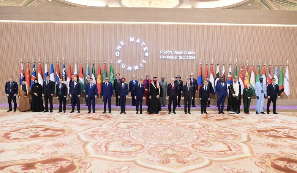 انطلاق أعمال قمة المياه الواحدة في الرياض بحضور عدد من القادة والرؤساء