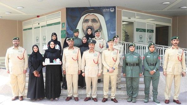 قطاعات شرطة دبي تحتفي بعيد الاتحاد