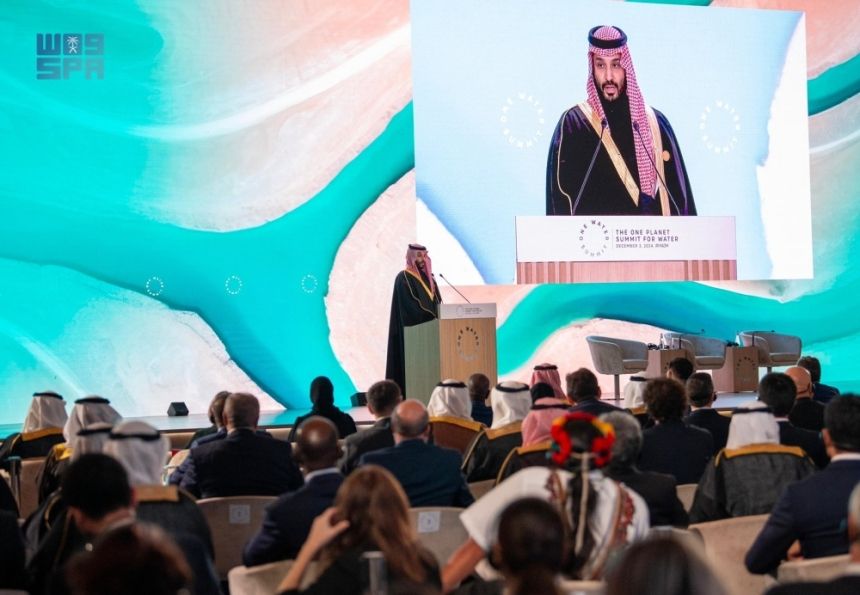 ولي العهد: المملكة دعمت أكثر من 200 مشروع في المياه بـ6 مليارات دولار