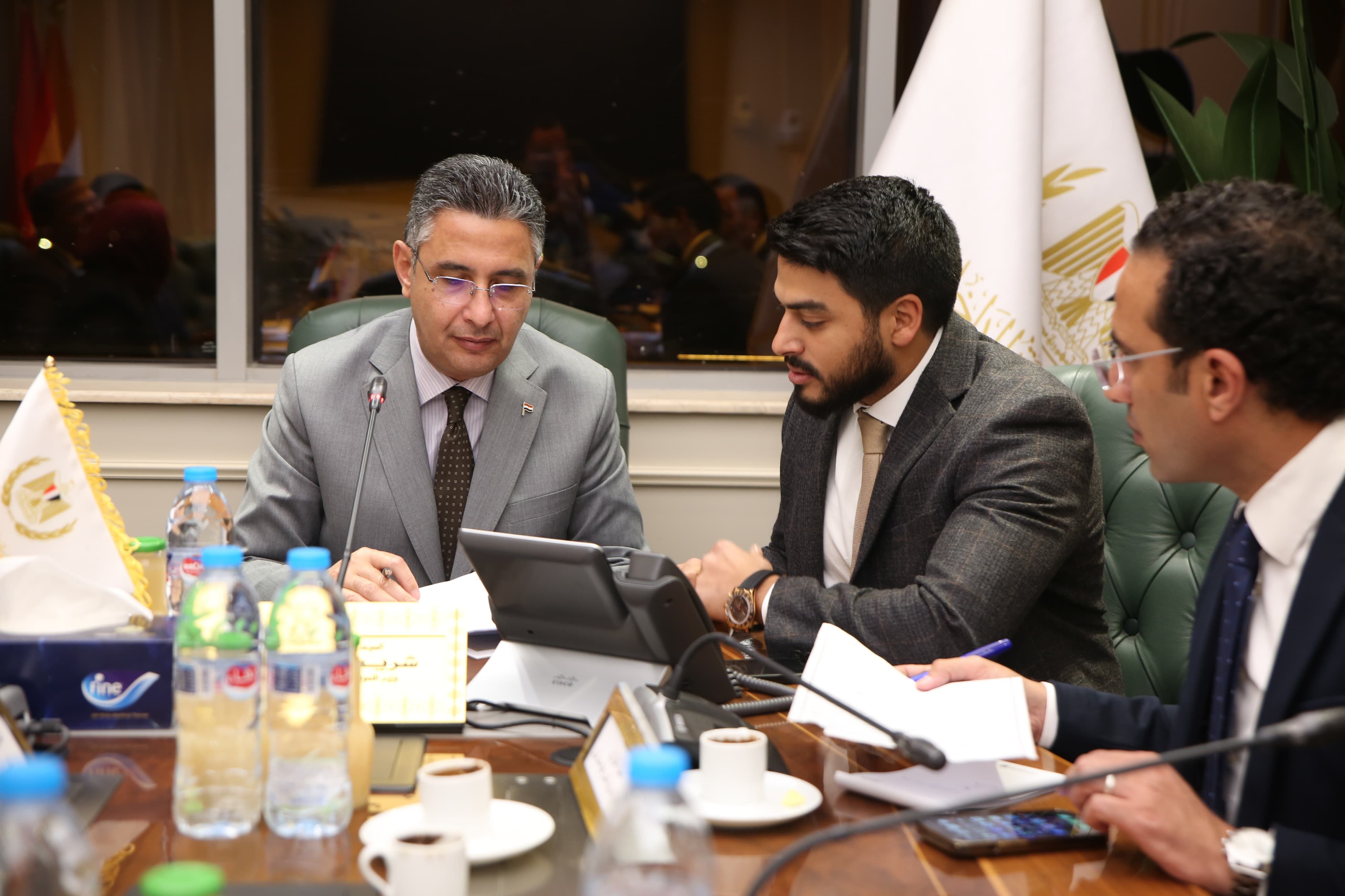 وزير التموين يلتقى أعضاء مجلس النواب والشيوخ لبحث طلبات المواطنين