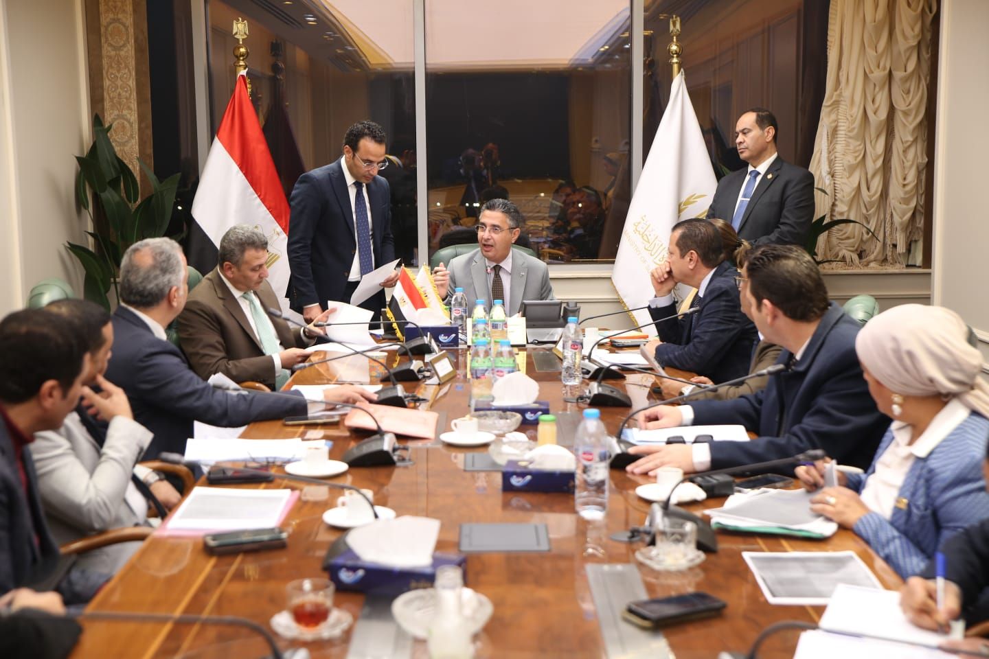 وزير التموين يلتقى أعضاء مجلس النواب والشيوخ لبحث طلبات المواطنين