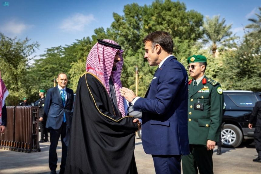 خلال زيارة ماكرون لحي طريف.. المملكة وفرنسا توقعان 9 برامج ثقافية