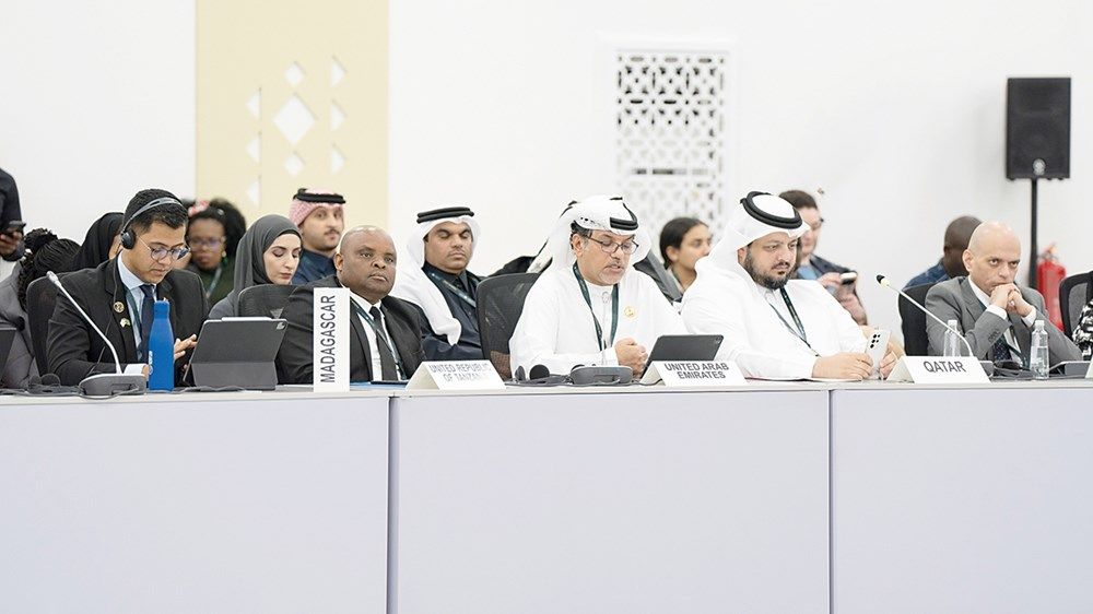 ‏الإمارات تستعرض جهودها في معالجة ملف الجفاف والأمن الغذائي والمائي