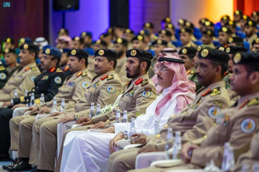 برعاية وزير الداخلية.. تخريج 205 دارسين في معهد حرس الحدود