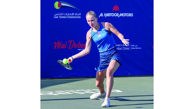 الامارات | خروج حاملة اللقب والوصيفة من الدور الأول  لـ «تحدي الحبتور للتنس»