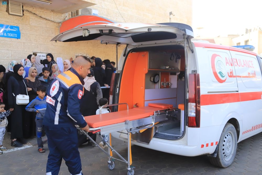 غزة.. سيارات الإسعاف المقدمة من المملكة تعزز قدرات القطاع الصحي