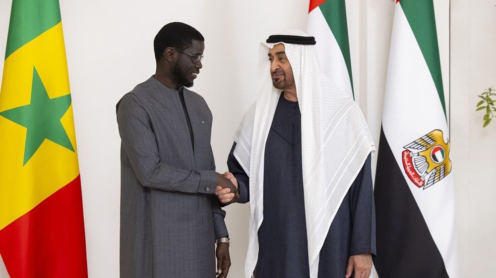 رئيس الدولة والرئيس السنغالي يبحثان علاقات التعاون بين البلدين