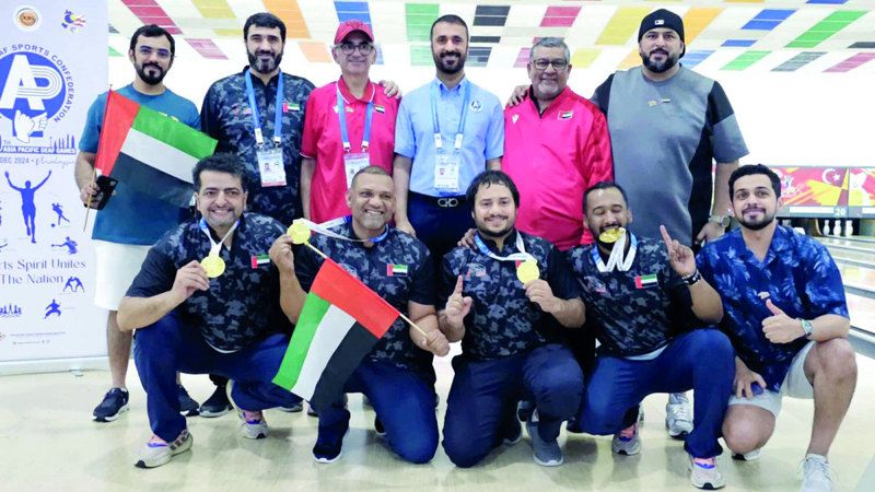 الامارات | منتخب الصمّ للبولينغ يحصد ذهبية آسيا والباسيفيك
