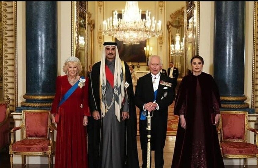 الخليج اليوم .. "نحييكم في بلدكم الثاني".. الملك تشارلز الثالث يرحب بأمير قطر بالعربية (فيديو)