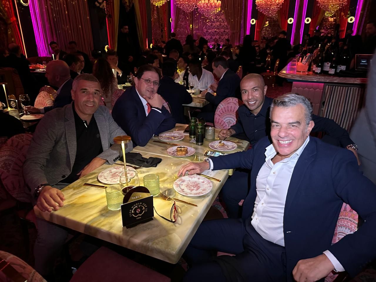 بحضور إنفانتينو ورموز الكرة العالمية.. خالد مرتجي يشارك في حفل عشاء "فيفا"