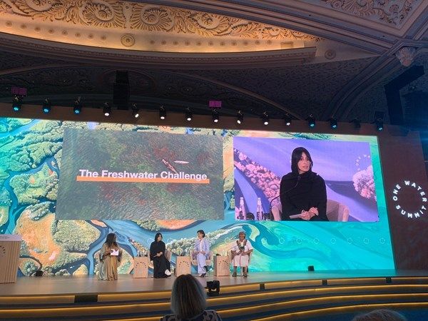 رزان المبارك تؤكد أهمية استعادة النظام البيئي للمياه العذبة والحفاظ عليه