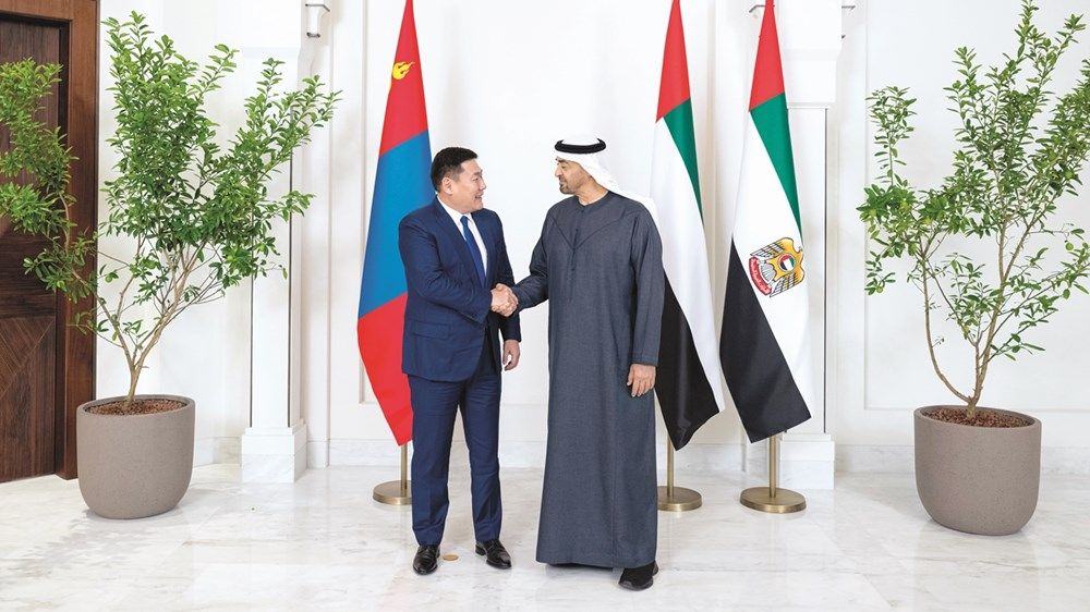 رئيس الدولة ورئيس وزراء منغوليا: تحقيق أهداف التنمية المشتركة