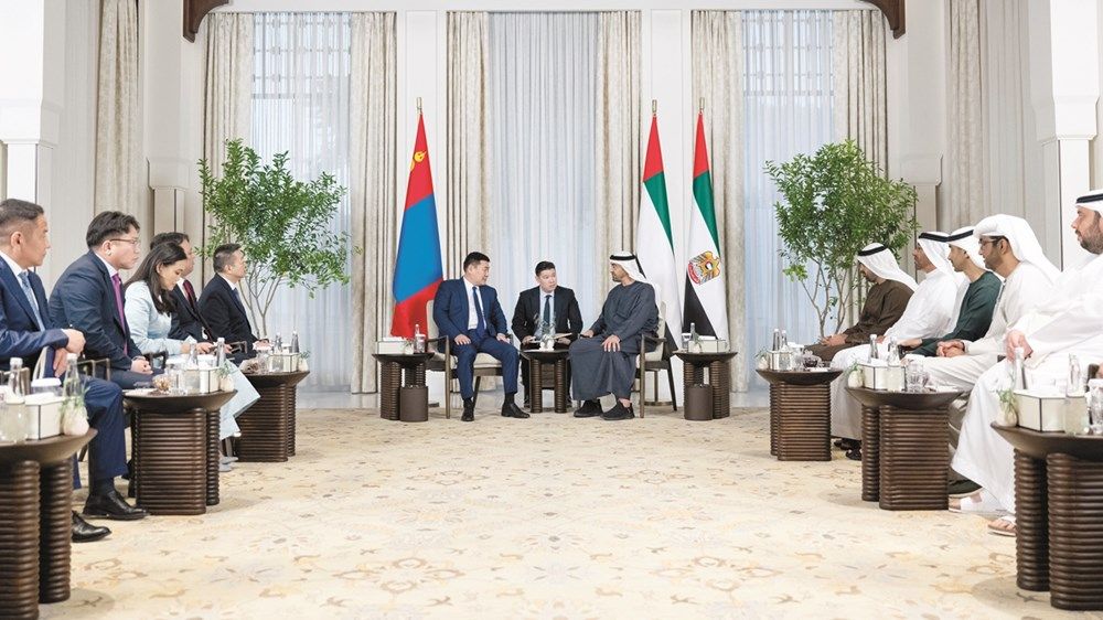 رئيس الدولة ورئيس وزراء منغوليا: تحقيق أهداف التنمية المشتركة