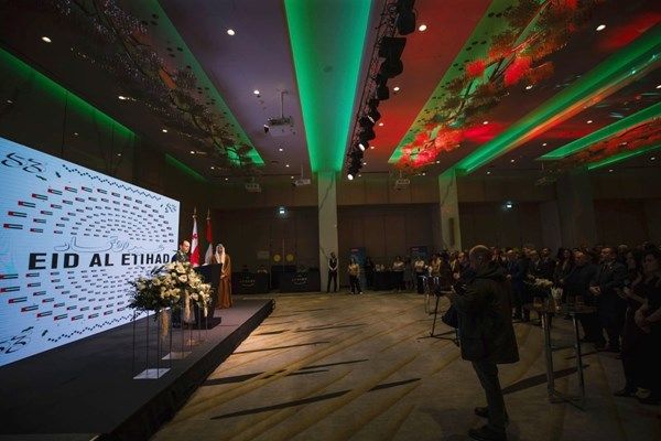 سفارة الإمارات في تبليسي تحتفل بعيد الاتحاد الـ53