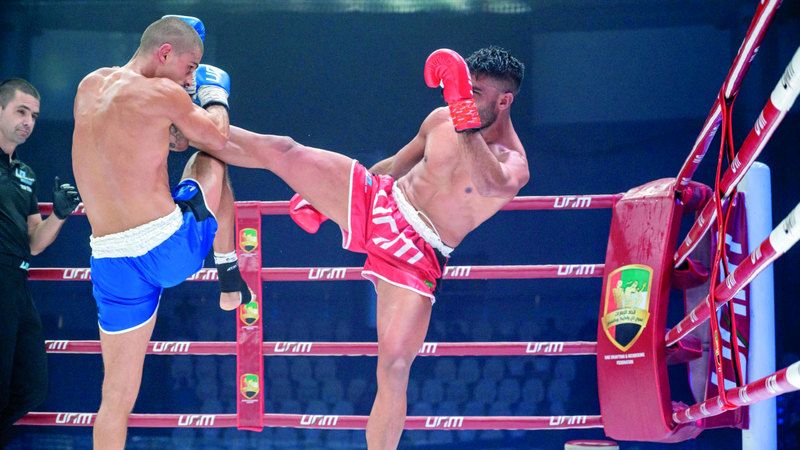 الامارات | 30 مشاركاً في بطولة الكيك بوكسينغ للمحترفين