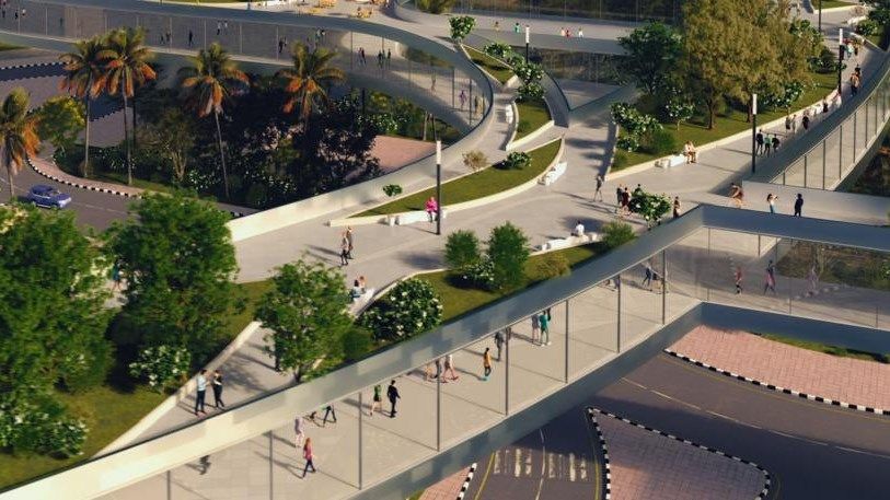 محمد بن راشد يعتمد المخطط الشامل لتطوير مسارات المشاة «دبي ووك» لتحويل الإمارة إلى مدينة صديقة للمشاة