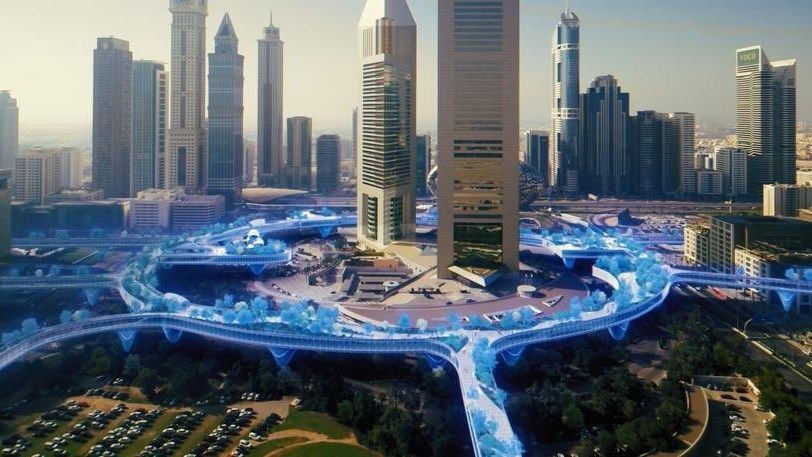 محمد بن راشد يعتمد المخطط الشامل لتطوير مسارات المشاة «دبي ووك» لتحويل الإمارة إلى مدينة صديقة للمشاة