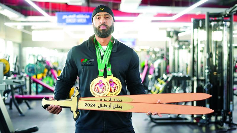 الامارات | المطوع.. العمل في مطارات دبي قاده لمونديال بناء الأجسام