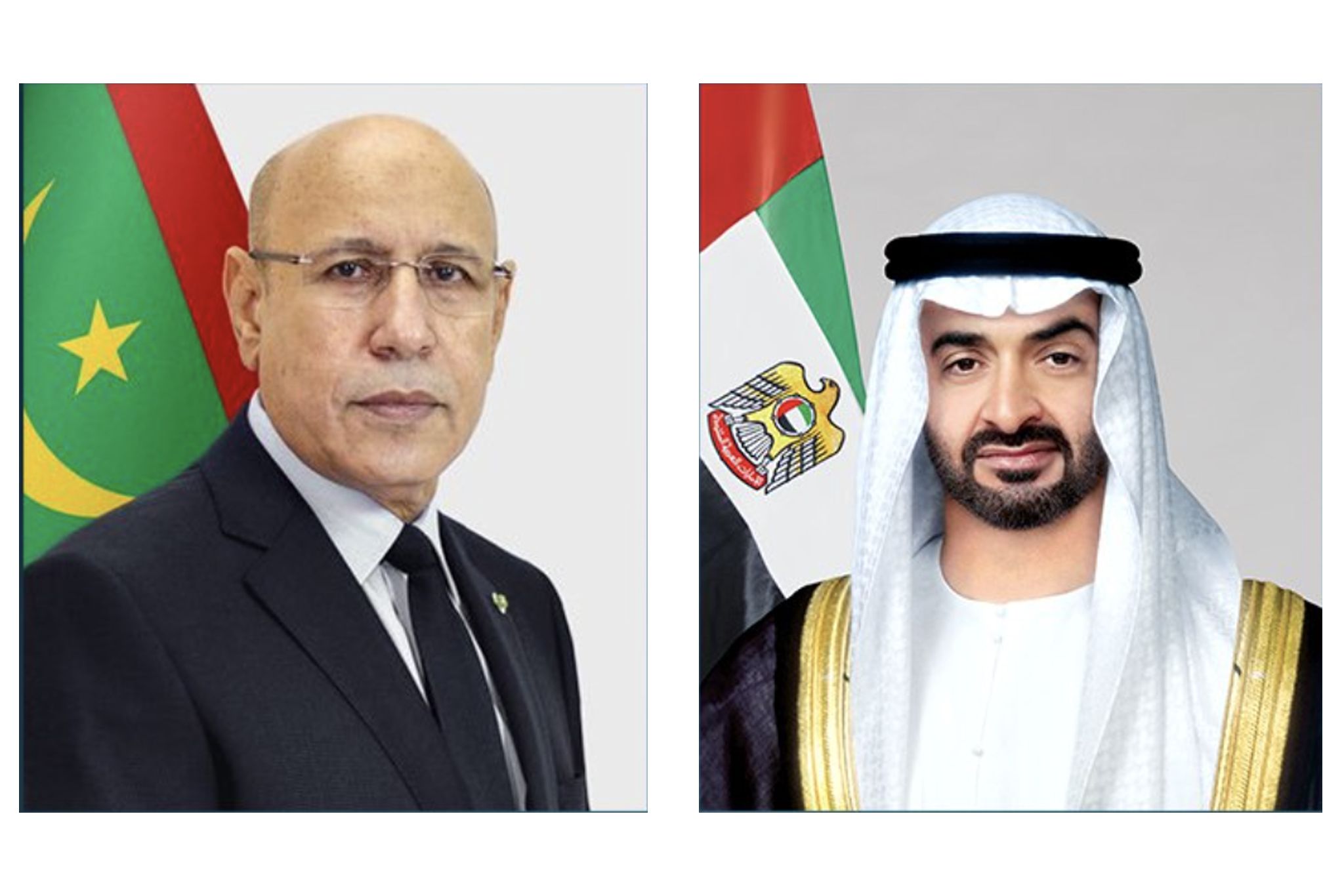 الامارات | رئيس الدولة في مقدمة مودعيه.. الرئيس الموريتاني يغادر البلاد