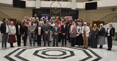 مكتب العلاقات الدولية بجامعة حلوان ينظم ندوة برامج التمويل من السفارة الأمريكية