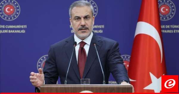 الخارجية التركية: فيدان وغوتيريش بحثا الخطوات الممكن اتخاذها من المجتمع الدولي لضمان انتقال سياسي منظم بسوريا