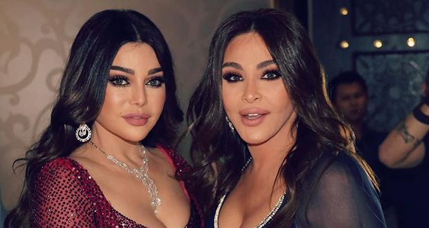 هيفاء وهبي تهنئ إليسا.. رسالة أمل خاصة للبنان