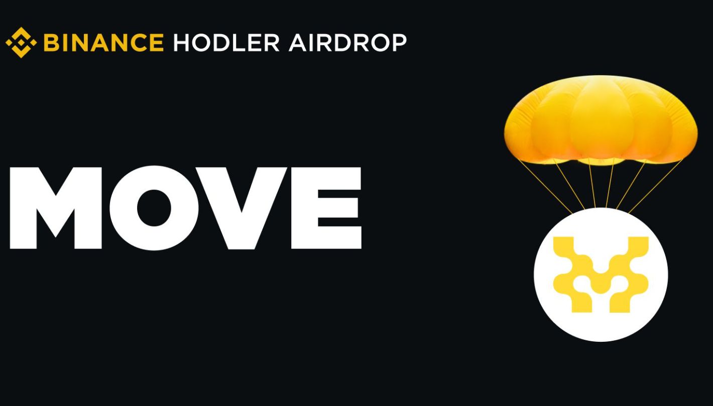 بينانس تعلن إدراج مشروع Movement (MOVE) على منصتها الخاصة بـ الايردروب