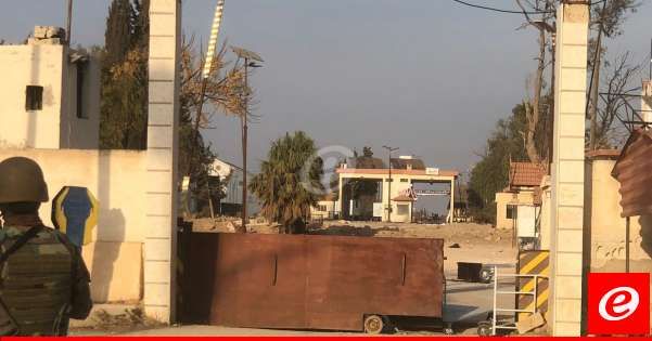 النشرة: عناصر من المسلحين الذين سيطروا على سوريا تفقدوا معبر جوسي القاع من الداخل السوري