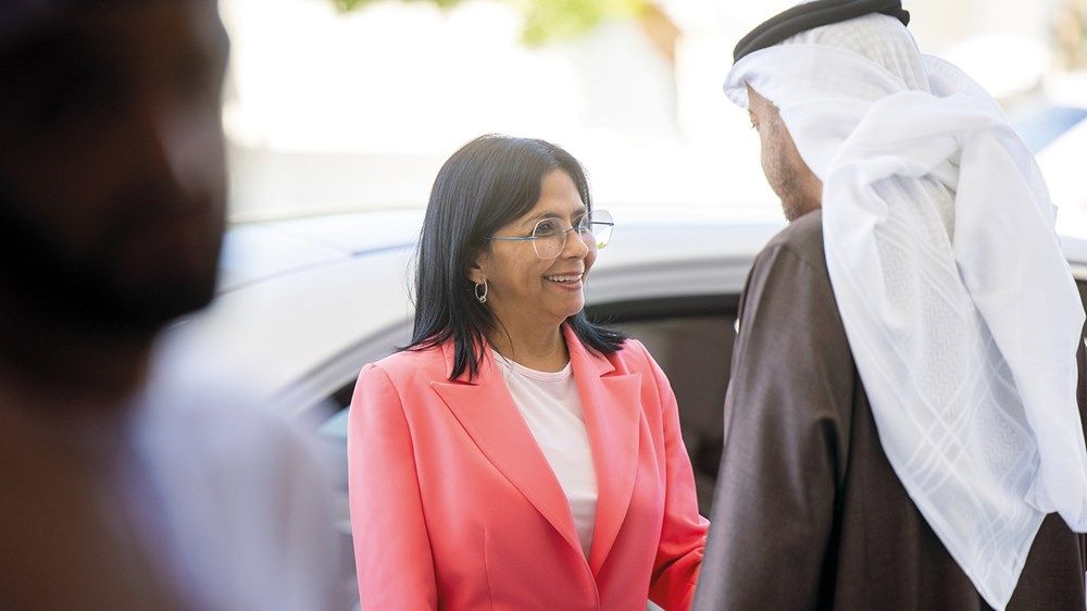 رئيس الدولة ونائبة رئيس فنزويلا: تحقيق النمو الاقتصادي المستدام لشعبي البلدين