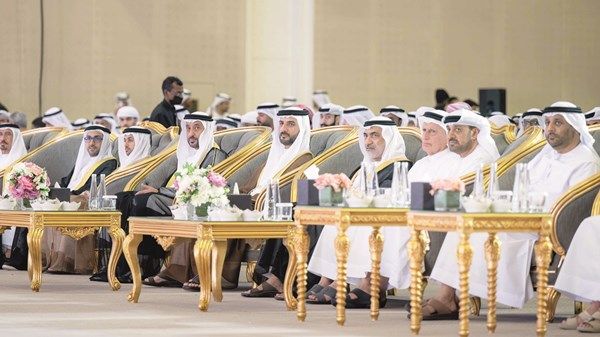 سلطان بن أحمد القاسمي يشهد حفل العرس الجماعي لـ«خيرية الشارقة»