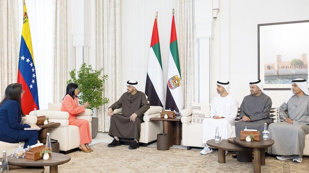 رئيس الدولة ونائبة رئيس فنزويلا: تحقيق النمو الاقتصادي المستدام لشعبي البلدين