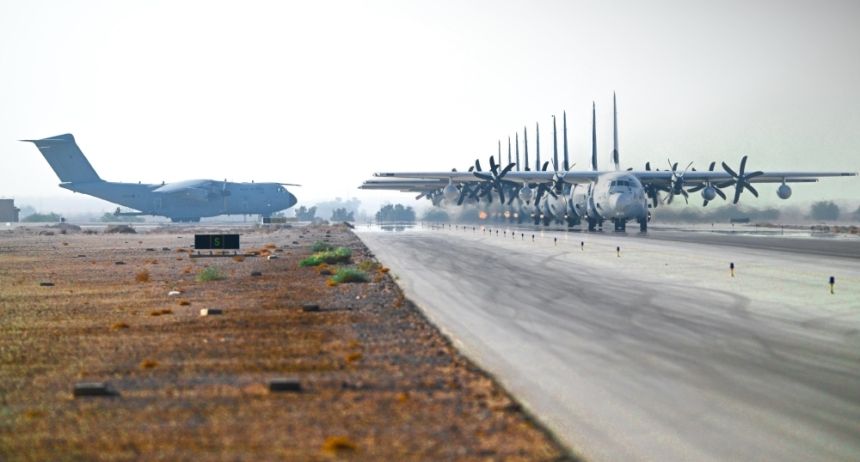 جاهزية بالإعداد والتنفيذ.. اختتام التمرين الجوي المشترك "طويق 4"