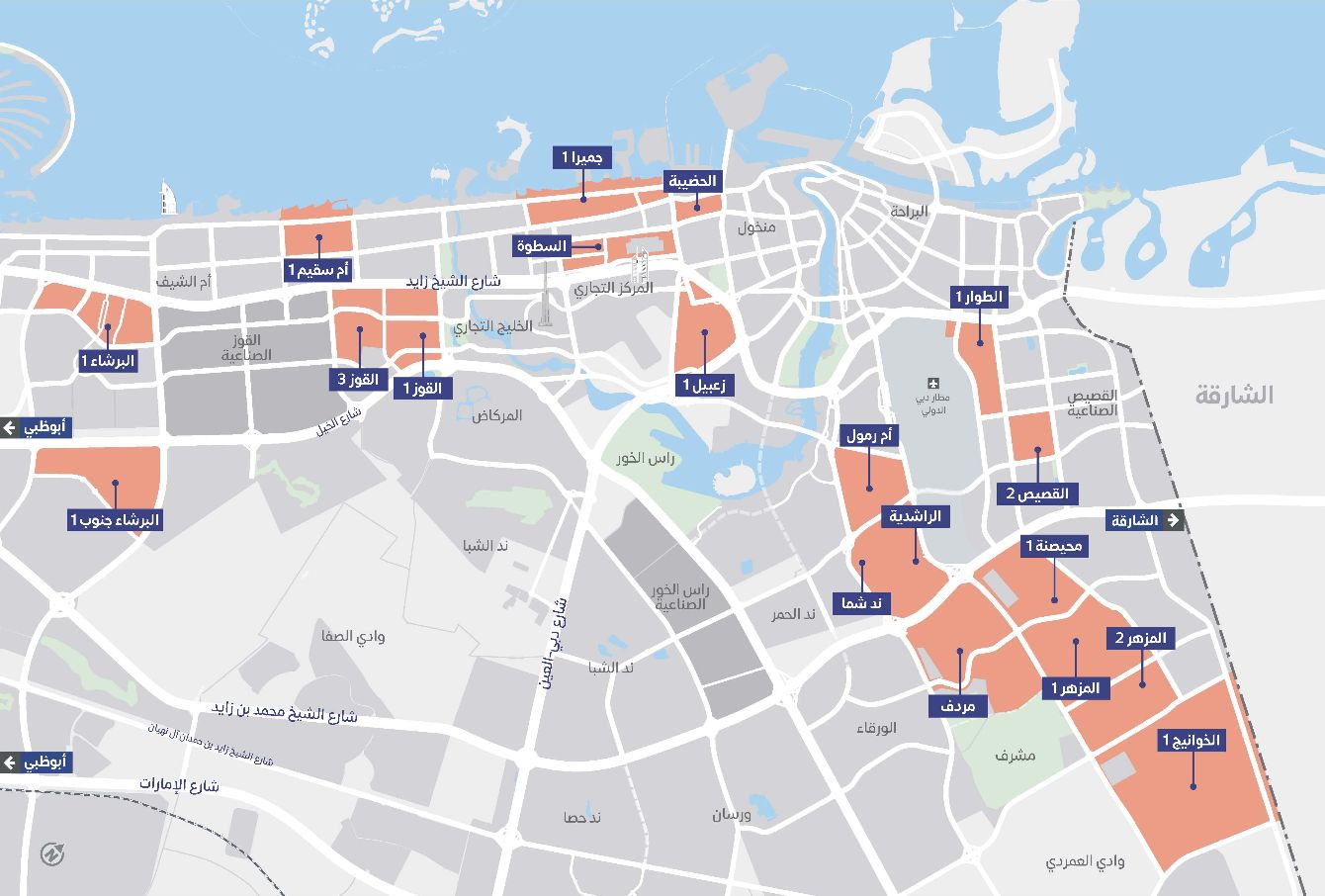 الامارات | "طرق دبي" تبدأ تنفيذ وصلات ربط الطرق بطول 11.5 كم في 19 منطقة سكنية
