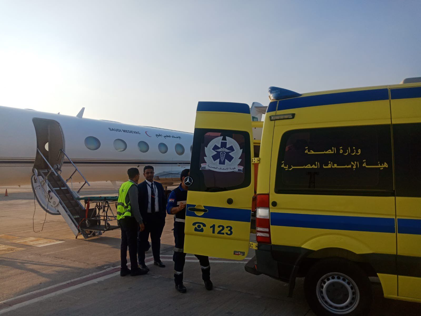 السعودية | إخلاء طبي لمواطنة حالتها حرجة من مصر