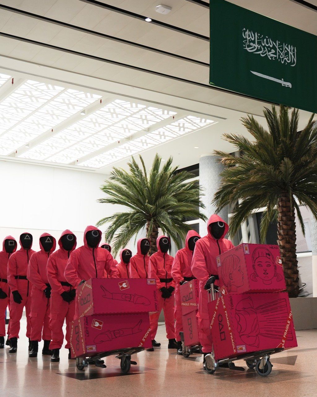 نتفليكس تروج للموسم الثانى من Squid Games بطريقة مختلفة.. صور