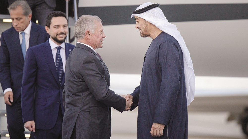 رئيس الدولة وملك الأردن: استقرار سوريا مصلحة استراتيجية عربية وإقليمية