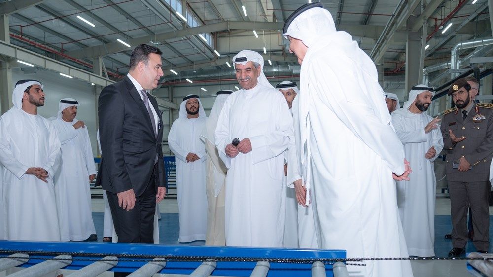 حمد الشرقي يفتتح أكبر منشأة لإنتاج الألياف البازلتية بالشرق الأوسط