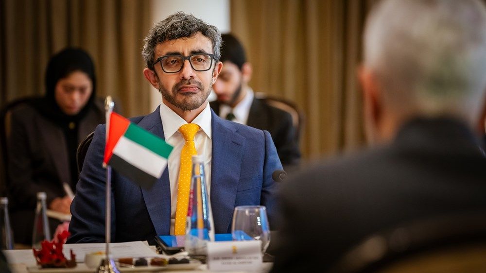 عبدالله بن زايد ووزير خارجية الهند يترأسان أعمال الحوار الاستراتيجي الرابع بين البلدين
