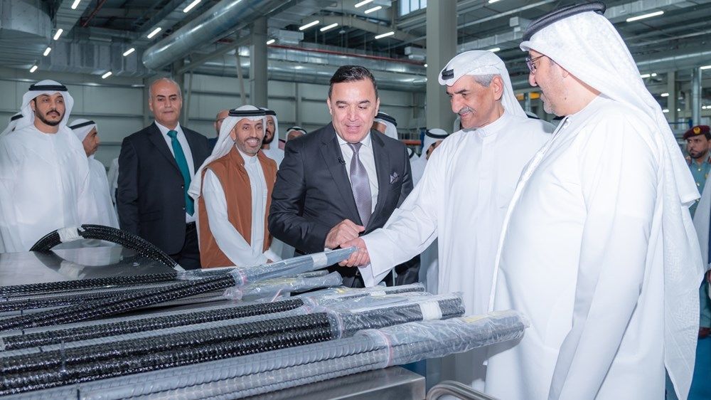 حمد الشرقي يفتتح أكبر منشأة لإنتاج الألياف البازلتية بالشرق الأوسط