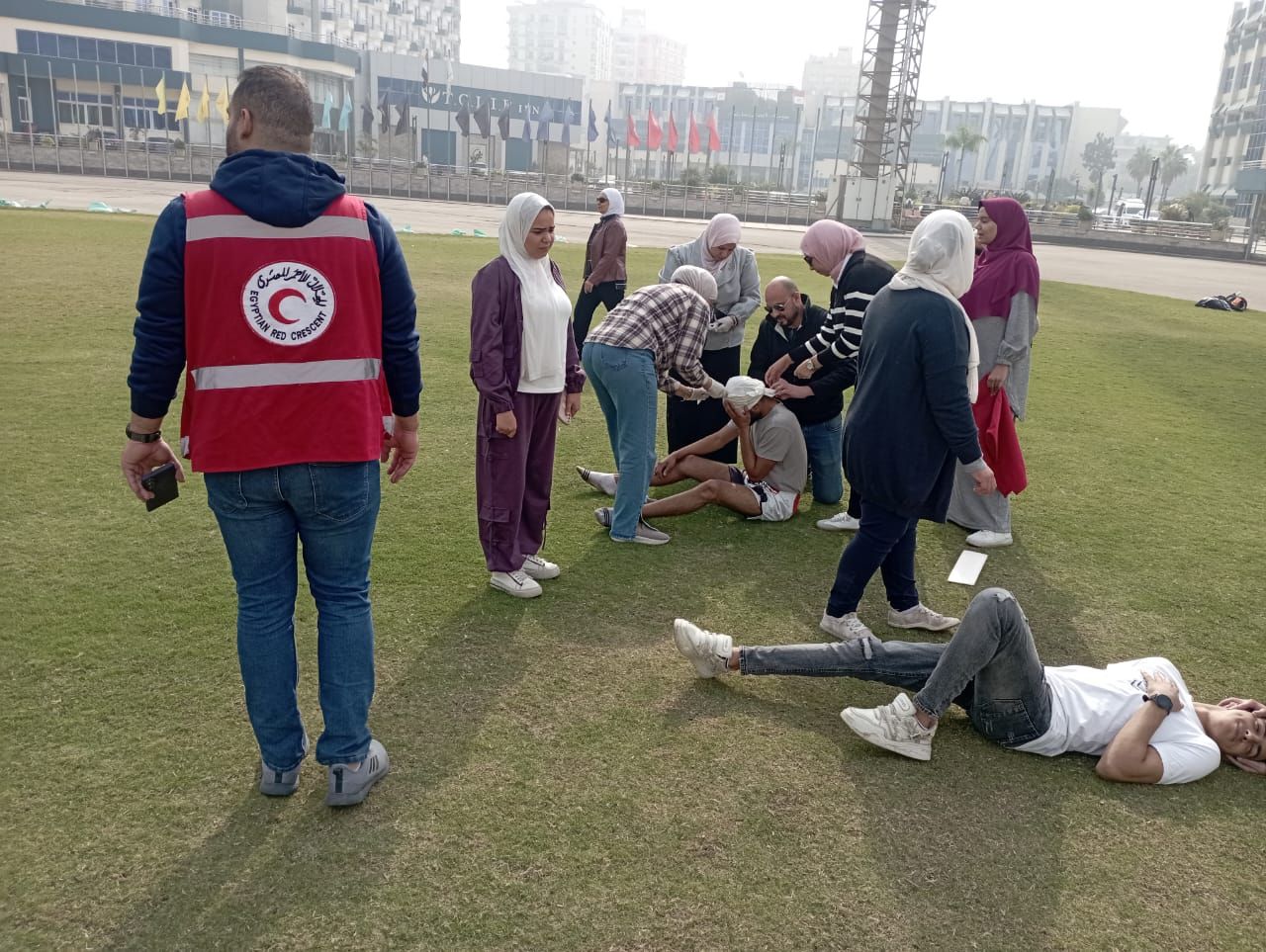 وزارة الشباب والرياضة تستكمل الدورات التدريبية للإسعافات الأولية