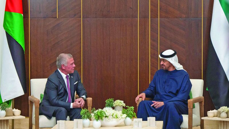 الامارات | رئيس الدولة وملك الأردن: استقرار سورية مصلحة استراتيجية عربية وللمنطقة عامة