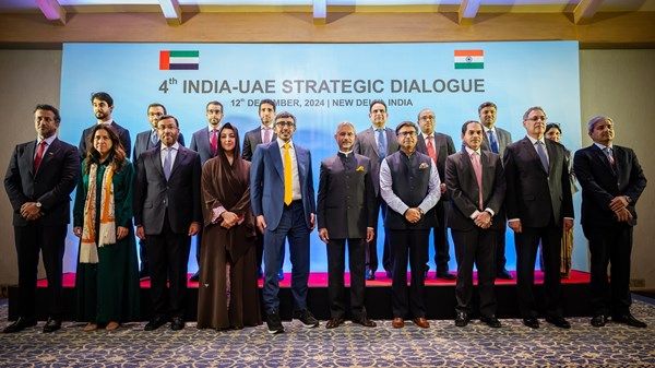 عبدالله بن زايد ووزير خارجية الهند يترأسان أعمال الحوار الاستراتيجي الرابع بين البلدين