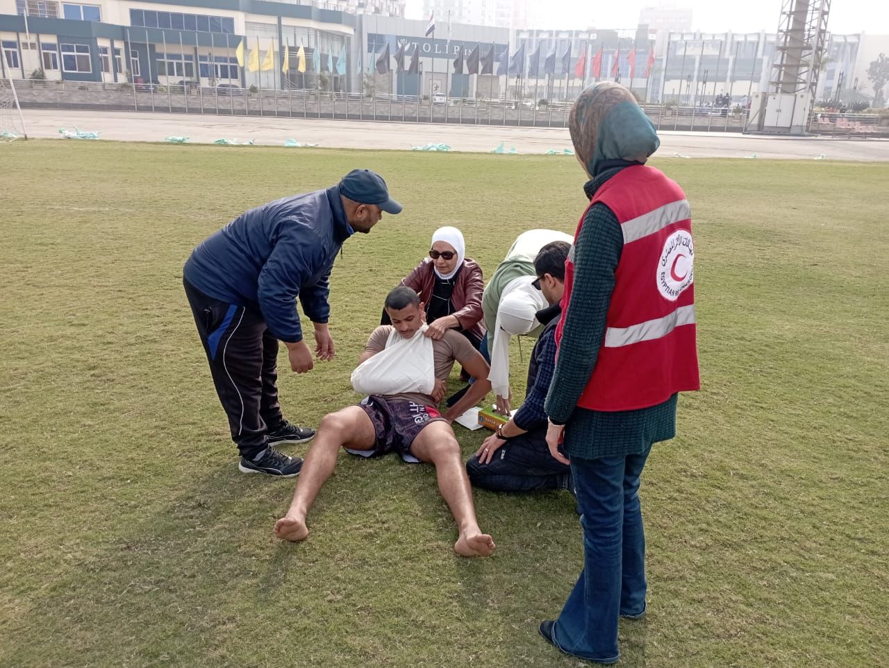 وزارة الشباب والرياضة تستكمل الدورات التدريبية للإسعافات الأولية