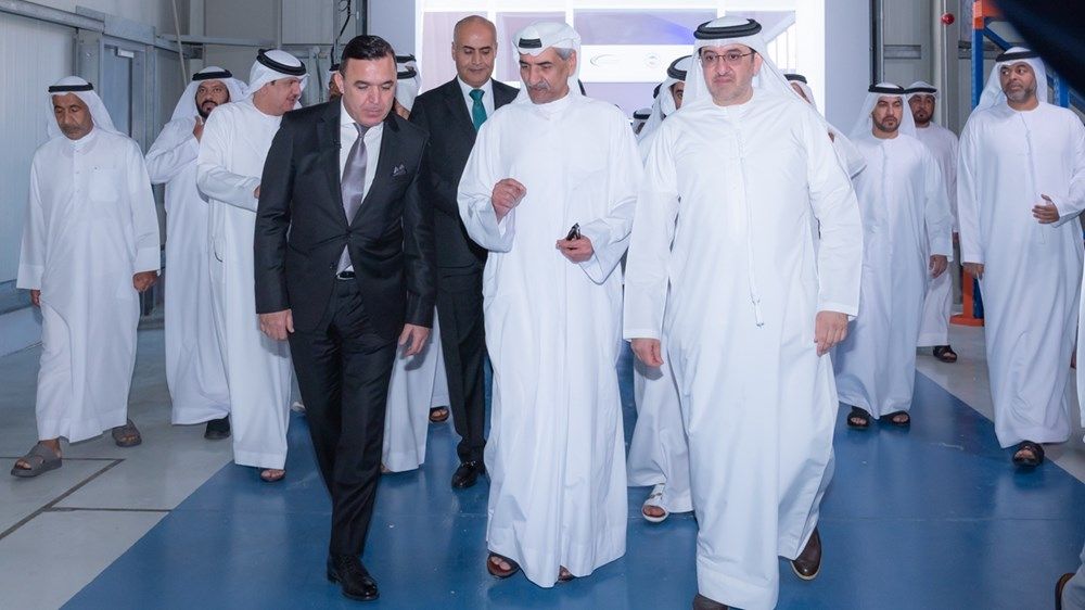 حمد الشرقي يفتتح أكبر منشأة لإنتاج الألياف البازلتية بالشرق الأوسط