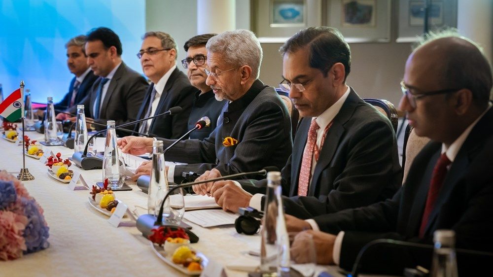 عبدالله بن زايد ووزير خارجية الهند يترأسان أعمال الحوار الاستراتيجي الرابع بين البلدين